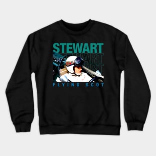 Jackie Stewart Flying Scot Legend Crewneck Sweatshirt